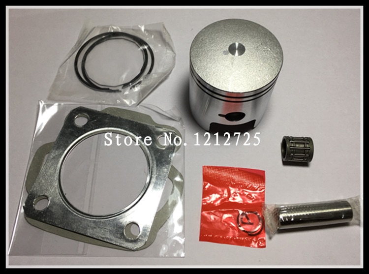 Two stroke Scooter AG100 AG 100 motorcycle Piston ring Piston diameter 52.5mm 12mm pin
