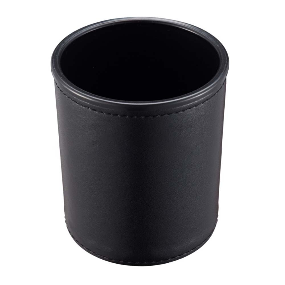 Bar Leather Black Dice Cup Dicebox Zonder Lade Of Dobbelstenen