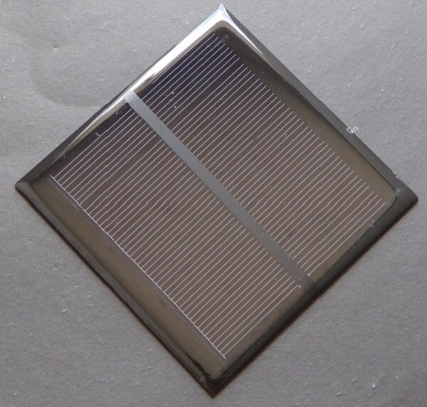 10PCS/Lot Mini Solar Cell 5.5V 1.2W Monocrystalline Solar Panel For Small Power Applications 98x98*3MM