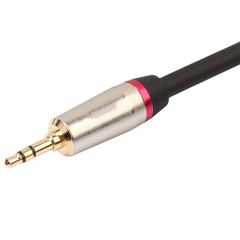 0.3M Xlr 3Pin Male To 3.5Mm Trs Male Stereo Plug Shielded Microphone Mic Connector Adapter