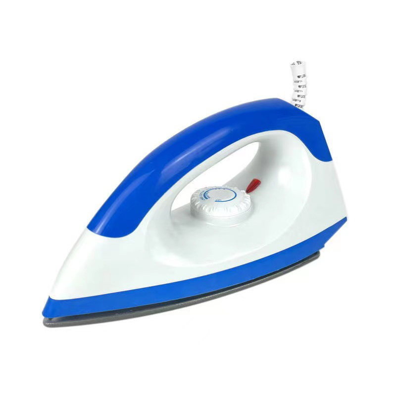 Electric Iron 1000W 5 Gear Adjustable Household Dry Ironing Without Water Iron Drilling Heat Transfer For Home Travel: Yellow