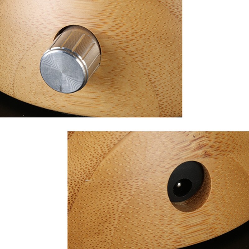 Difusor de aromaterapia do óleo essencial puro nebulizando do reservatório de vidro, desligamento automático/umidificador leve do aroma do diodo emissor de luz para o escritório em casa ue