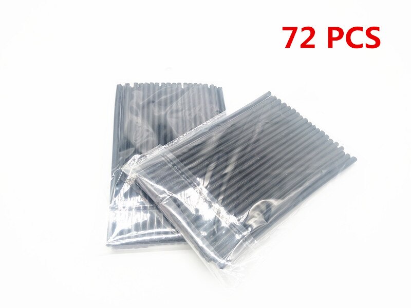 72pcs Motorcycle Wheel Spoke Cover Rim Protector Wrap for KTM 250EXC-R 300XC-W 300EXC 300XC: black-72