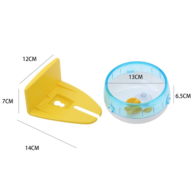 Juguete de disco para correr para hámster, rueda giratoria silenciosa para trotar, juguetes con ruedas, accesorios de jaula para hámster