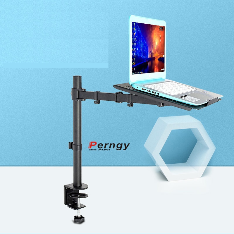DL-MD10LP 400MM Height Adjustable Laptop Holder Stand Universal Rotating laptop tray monitor desk stand mount 10-15 inch Noteboo