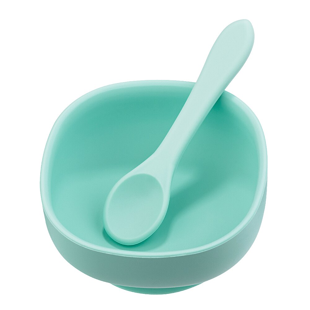 1pc baby leervoedingsboog zuigkom set babybord kinderen peuter training servies bpa-vrij siliconen kom: Bbc 041-16