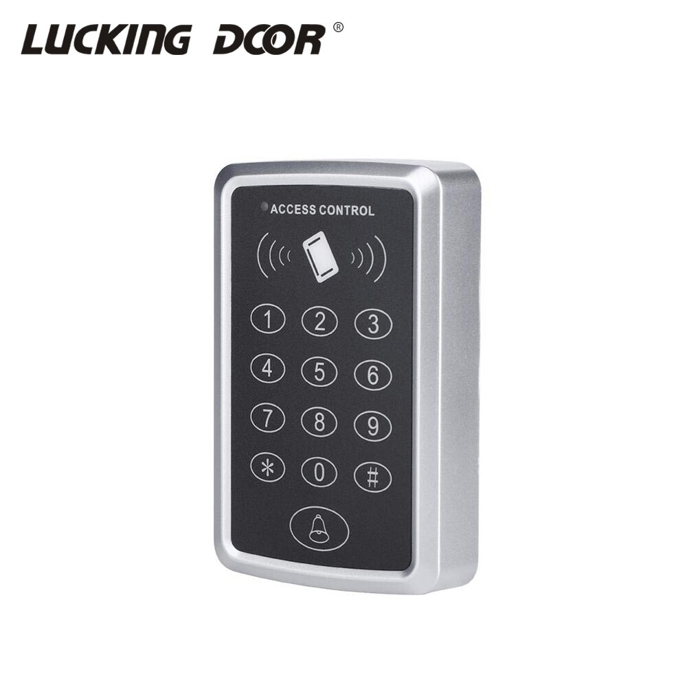 1000 users Access Control System 125KHz RFID Access Control Keypad EM Card Reader Door Lock Opener Keyboard System