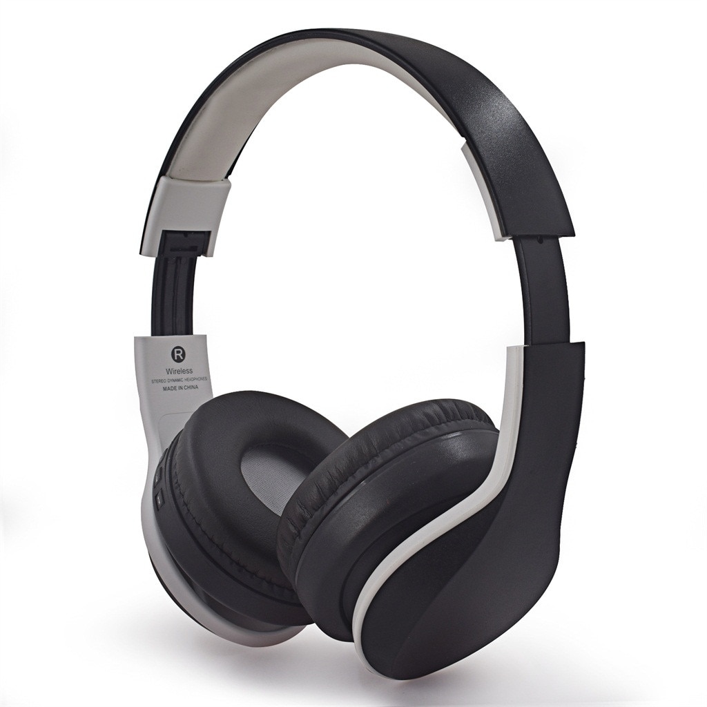 Ouhaobin Bluetooth 5.0 Headphone Wireless Hi-Fi Stereo Headset with Mic Foldable Headset for mobile phones