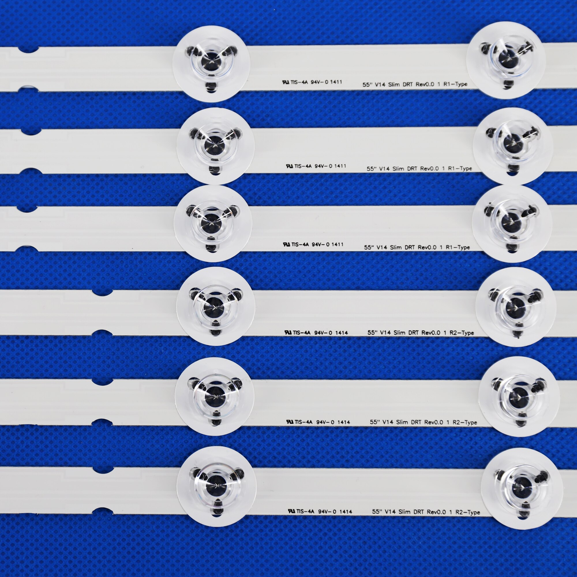 Full Led Backlight Strips Array Voor Lg 55 Inch TV55LB7200 LC550DUH-PGF1 55 "V14 Slanke Drt Rev0.0 R1 L1 6916L 1629A 1630A