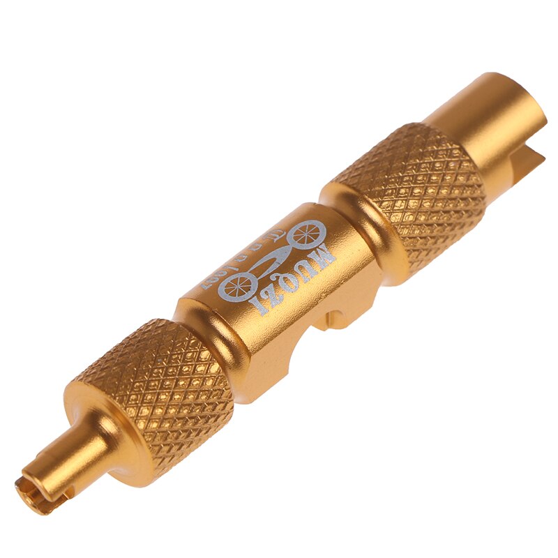 Aluminium Alloy Bicycle Double Head Wrench Valve Disassembly Tool Multifunctional Valve Removal Tool Wrench Disassembly: YW