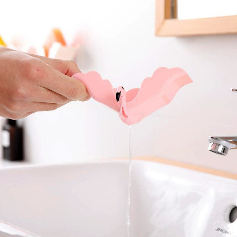 Flamingo Soap Box Drain Soap Holder Household Bathroom Wall Mounted Soap Dish Tray Kitchen Sponge Hanger Storage Racks