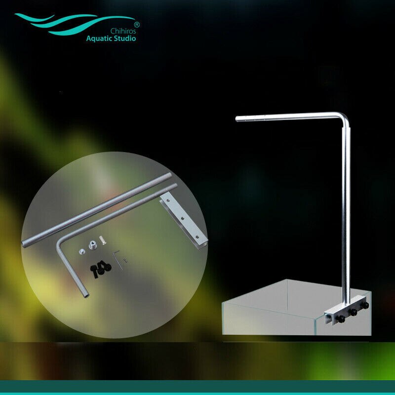 Chihiros Aluminium Fixer Beugel Zilver Stand 1Pcs Voor Wrgb Levendige Aquarium Led Licht Verlichting Supply
