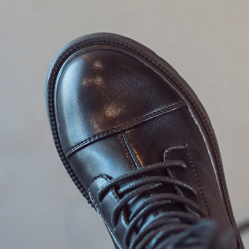 Bambini Stivali Bambini Pu Scarpe di Cuoio Del bambino Ragazze Ginocchio contralto Stivali Da Moto Nero di Modo Stivali di Marca Pattini di Roma Scarpa Morbida autunno