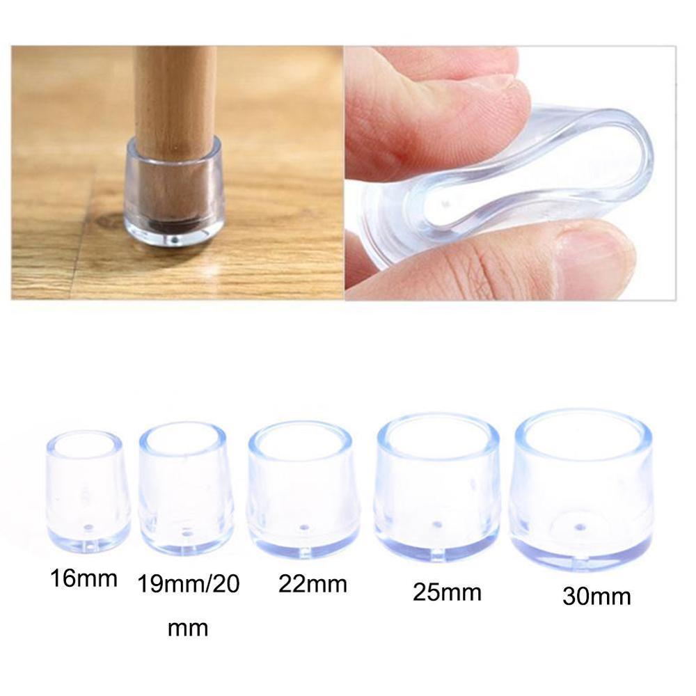 Tapones protectores de goma para patas de silla, almohadillas protectoras para pies de goma, sistema de nivelación de muebles, cubiertas de mesa, Tapones para agujeros, cubierta antipolvo, 1 ud.