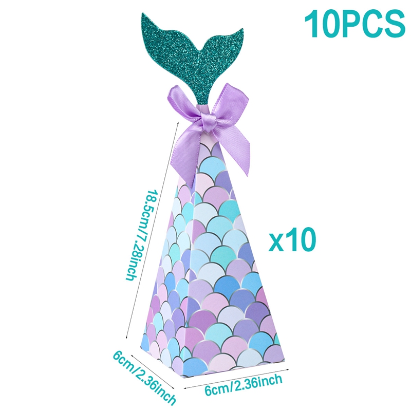 Mermaid Tail Little Mermaid Birthday Party Candy B... – Grandado