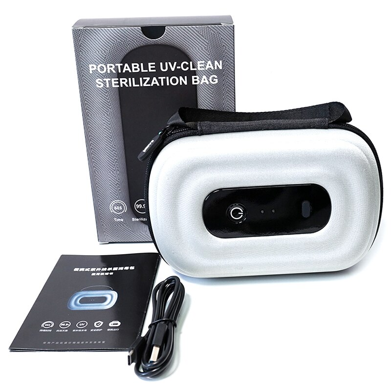 Saien Multifunctionele Draagbare Mobiele Telefoon Desinfectie Doos Uvc Ultraviolet Desinfectie Doos Masker Sieraden Desinfectie