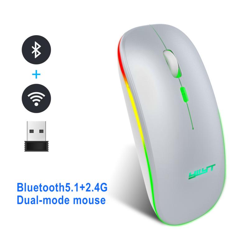 Souris Sans Fil 2.4G - Rechargeable - Souris Bluetooth Sans Fil