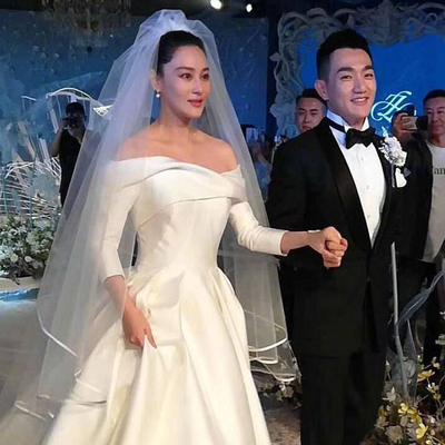 Foto real blanca/Marfil dos capas velo De novia 3,5 m Borde De cinta Mantilla velo De novia accesorios De novia Veu De Noiva