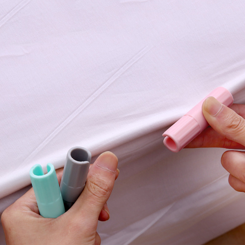 5Pcs Plastic Antislip Klem Laken Quilt Bed Cover Clips Grijpers Fasteners Matras Houder Thuis Besroom Levert