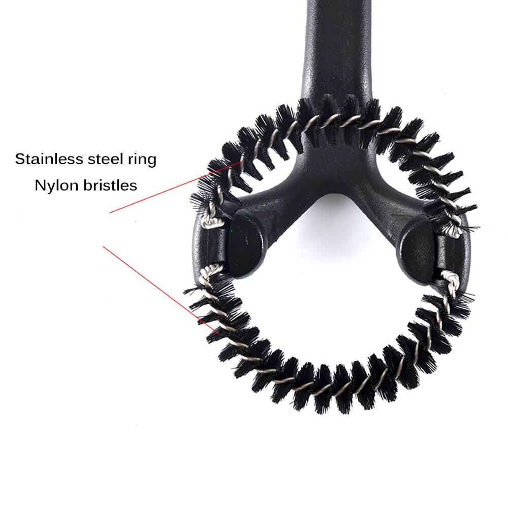 Coffee Machine Cleaning Grouphead Coffee Machine Detachable Coffee Espresso Machine Brush Grime Brush Handle Cleaning Tools