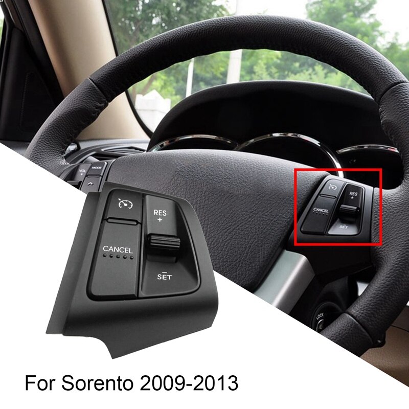 Car Steering Wheel Cruise Control Switch Speed Control Switch for Kia Sorento 96710-2P000-CA Right Side