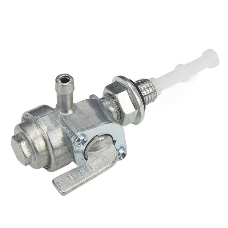 Brandstoftank Afsluiter Metalen Gas Benzinekraan Valve 310574GS Met 1/4in Fuel Line Voor Benzine Generator