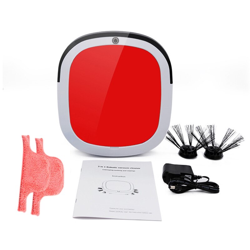 Stofzuiger 6-In-1 Intelligente Robot Stofzuiger Multifunctionele Vegen Vacuum Dweilen Huishoudelijke Oplaadbare Veegmachine