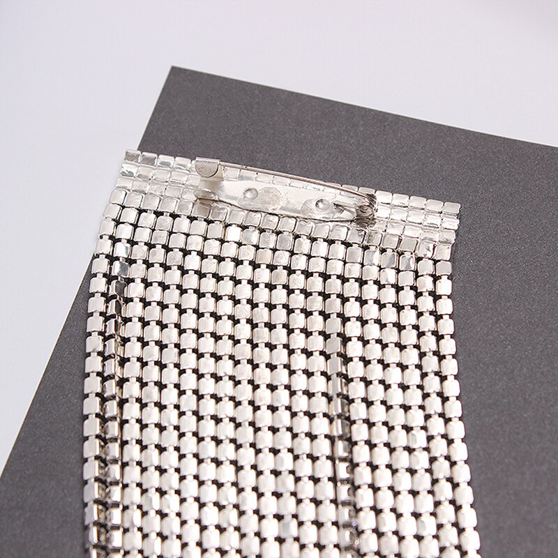 [EAM] Neue Frühling Sommer Strass Quasten Blingbling Persönlichkeit Zubehör Broschen Frauen Flut Alle-spiel JR933