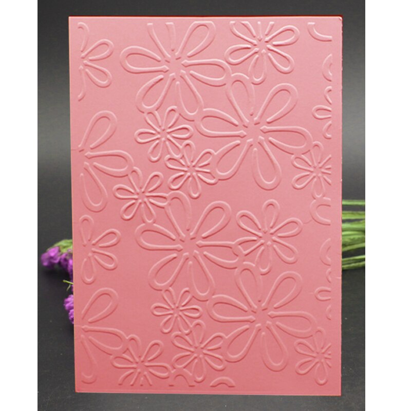 Spring Flower Plastic Template Craft Card Making Paper Cards 1Pcs Photo Album Wedding Decoration Scrapbooking Embossing Folder