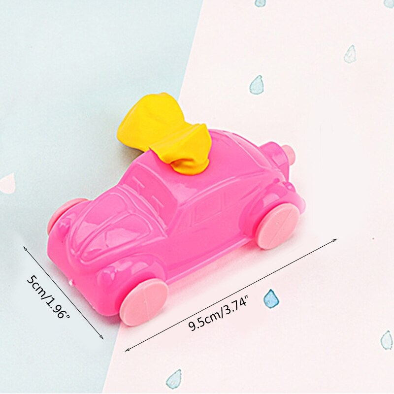 Aerodynamic Balloon Car Practical Learning Inertial Toys Balloon Powered Car Develop Thinking Skills Kindergarten