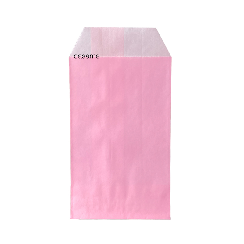 Mini pochette multicolore de couleur Pure, sacs en papier Kraft, cartes d'invitation de fête de mariage, sac en papier pour invités
