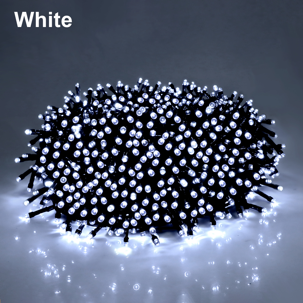 Hohe helle funkelnde Stern-LED-Lichterkette, wasserdicht, 220 V, 110 V, Garten, Hochzeit, Weihnachten, Außenterrasse, Girlande, Dekoration: WHITE / 11-15W / EU-Stecker