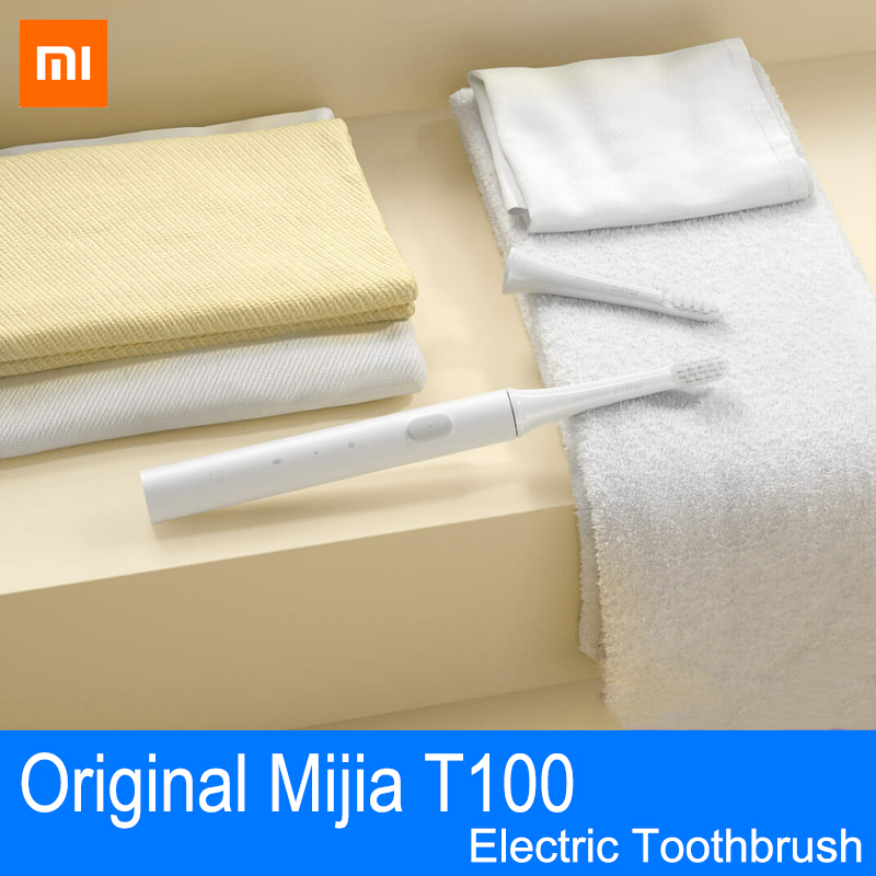 Xiaomi T100 Toothbrush Teeth Brush Heads Mijia T100 Electric Oral Deep Cleaning sonicare Toothbrush Two-speed Oral Cleaning