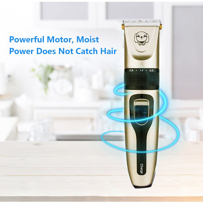 rasoir pour animaux de compagnie chien tondeuse à cheveux animaux toilettage tondeuses chat Cutter Machine rasoir électrique ciseaux tondeuse 110-200V