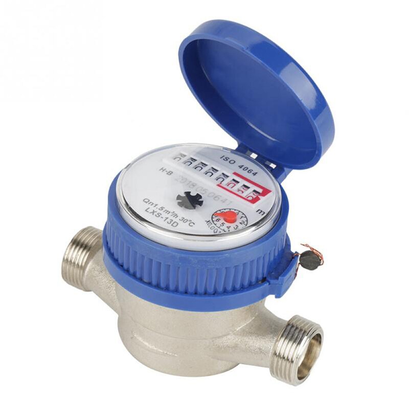 Water Meter Water Flow Meter Cold Water Guge for Garden and Home#