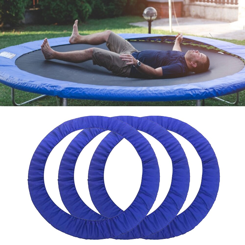 Trampoline Levert Trampoline Bescherming Cover Duurzaam Oxford Doek Eenvoudige Installatie Trampoline Cover Protector Met Stevige