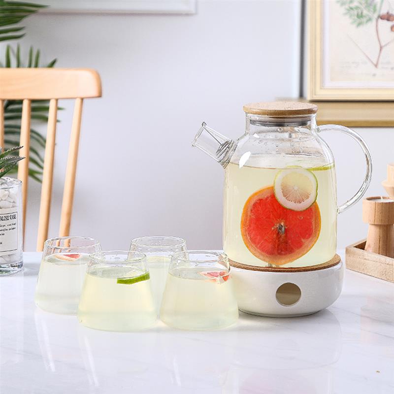Klassieke Porselein Theepot Warmer Met Veilig Te Gebruiken Kurk Stand Voor Theepot Thee Warmer Met Kaars Kamer Theelichtje Eenvoudige Thee gereedschap