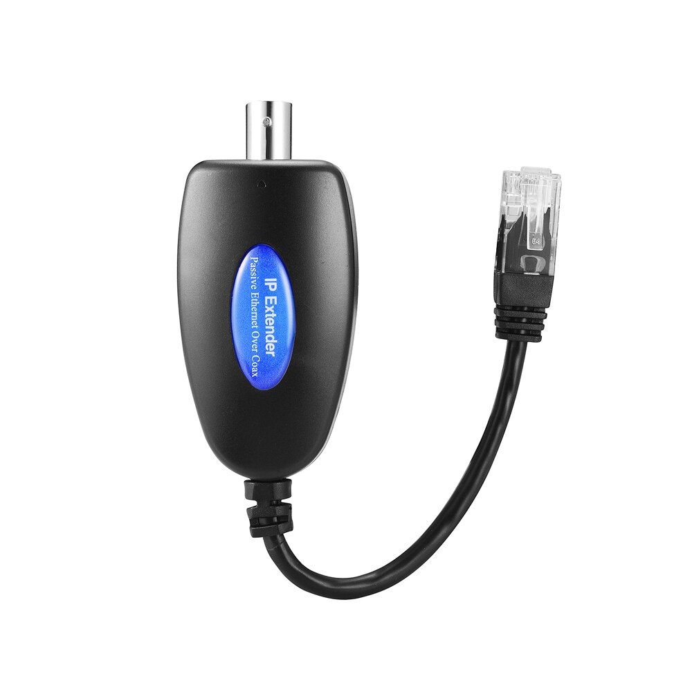 GADINAN 1-CH Passive IP Extender over Coax Transmit IP Camera signal over Existing Coaxial Cable at 100Mbps