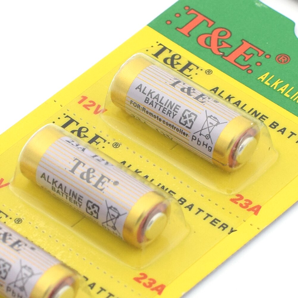 40pcs/Lot Alkaline Battery 12V 23A 23GA 21/23 A23 A23S E23A EL12 MN21 MS21 V23GA MN21 L1028 RV08 GP23A K23A For Doorbell remote