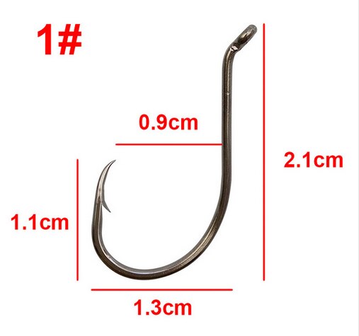 50pcs Hameçons Triple Yanmeer Alomejor - Acier Carbone Tailles 2/4/6/8/10# Avec Boîte Pêche