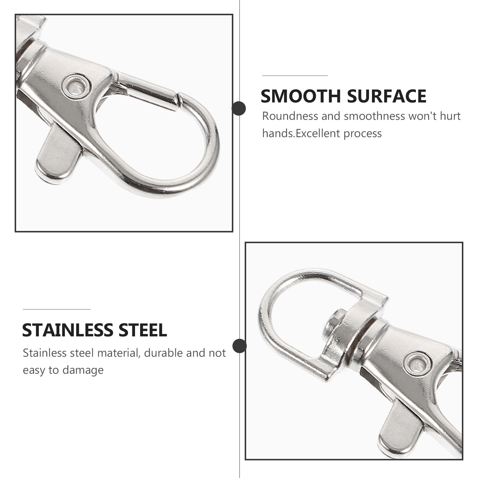 20pcs Pet Birds Cage Metal Hook Clips Anti-Escape Pet Bird Cage Door Buckles