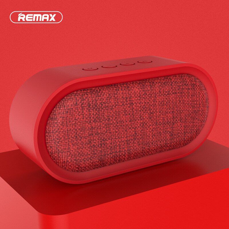 Remax/Ruiliang Stof Bluetooth Speaker 4.2 Bluetooth Subwoofer Card Audio 3.5 Audio Kabel Bedrade Ingang: 3