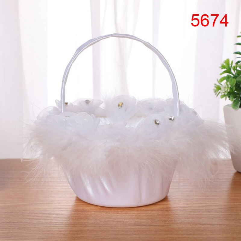 mariage fournitures fleur panier Simulation pétales fête décor à la maison: C