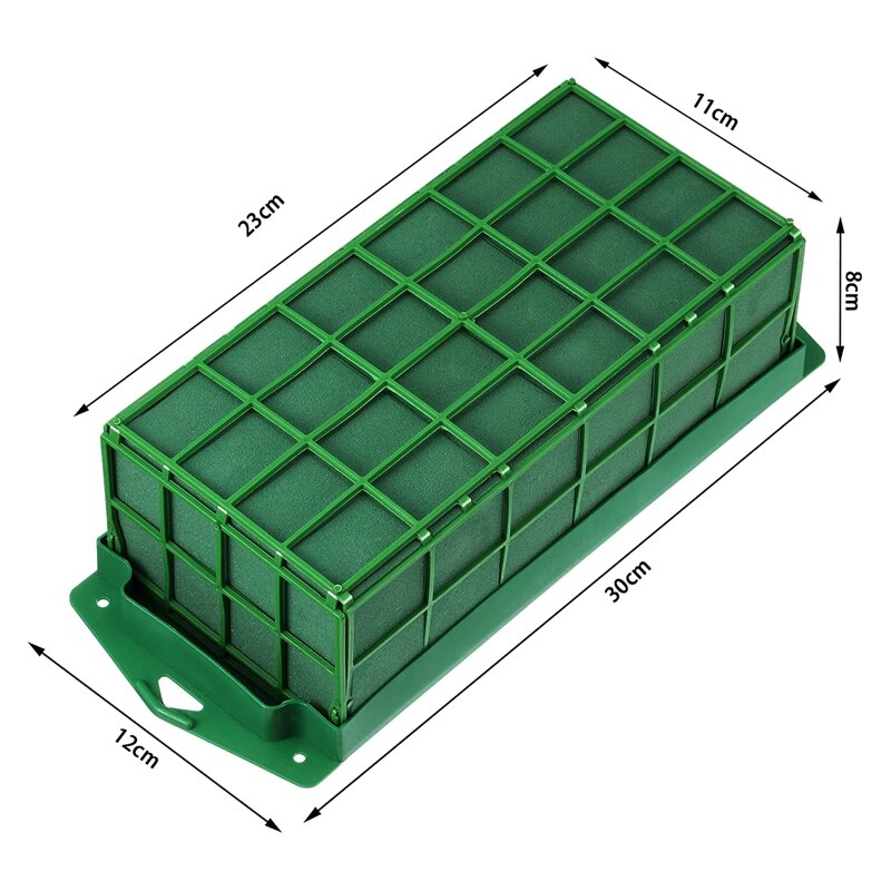 1 Pcs Steekschuim Kooi Bloem Houder Met Steekschuim Voor Bloemen Kooi Kom Voor Tafel Middelpunt Bloemstuk