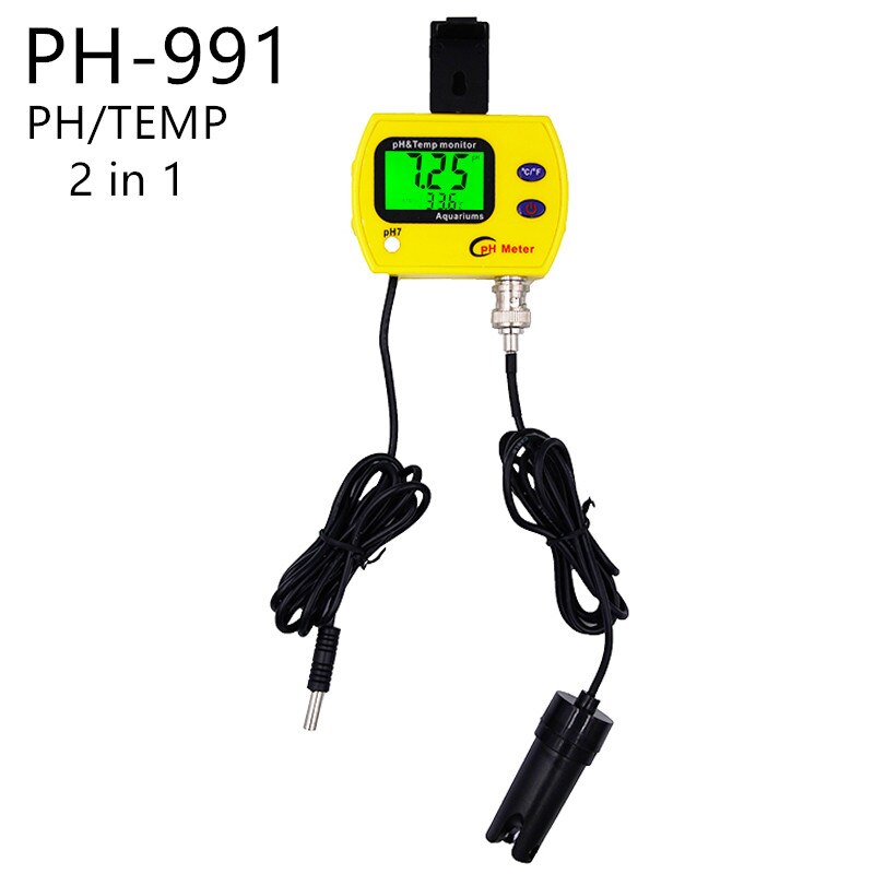 PH-991/ PH-990 PH metro digitale tester CE 0.00-14.00 PH TEMP Misura Dispositivo di Acidimetro Acqua Indicatore di Qualità per piscina 40% di SCONTO: PH991