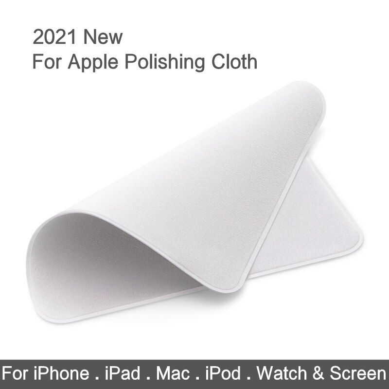 Putsduk för iphone skal skärm rengöringsduk för ipad mac apple watch ipod pro display xdr rengöringsmateriel