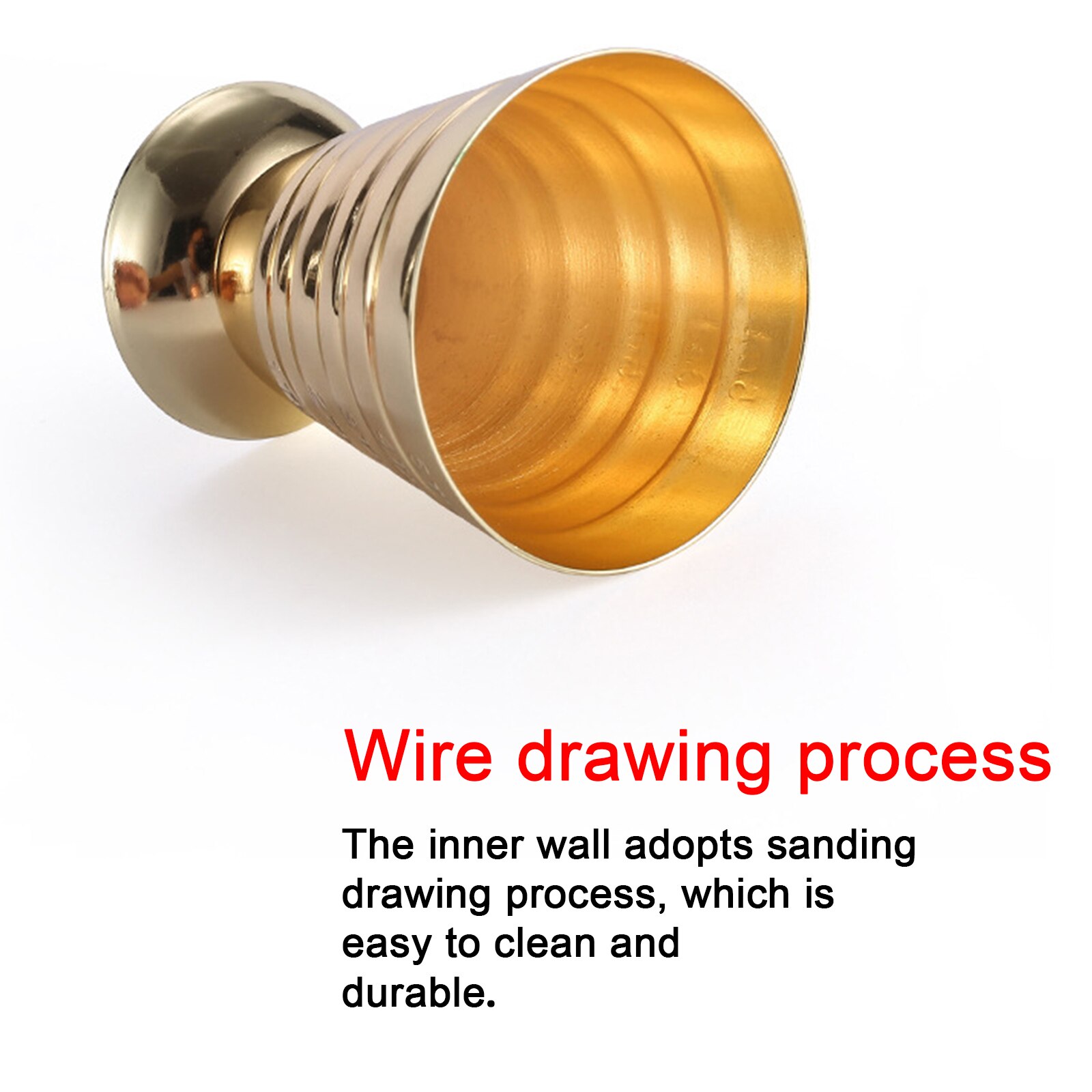 Scale Cup Bar Supplies Measuring Shot Mug Ounce Cup Measuring Spoon Stainless Steel Mixed Cocktail Bar Party 75ml Graduated Cup