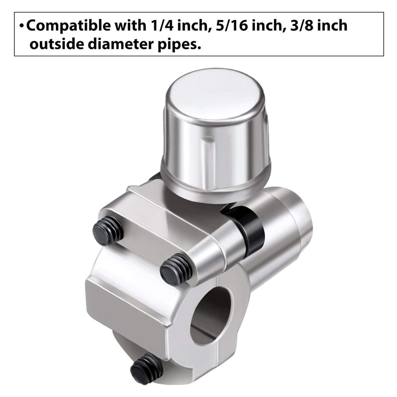 BPV31 Hose Refrigerant Valve,Piercing Tap Valve Kits U- Charging Hose Refrigerant Tap with R134A R12/R22 AC 1/2 Replace