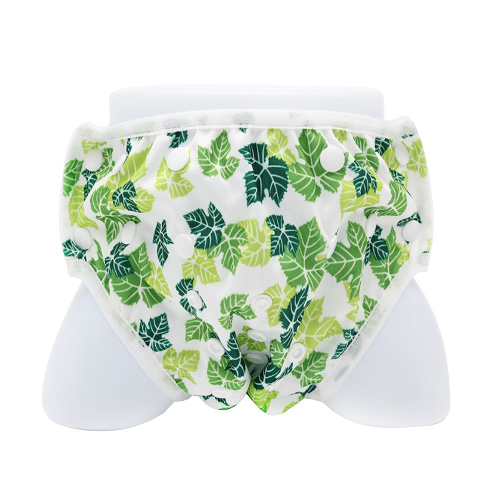 Toddler Training Swimming Diaper Leakproof Reusable Adjustable Nappy Swimwear Swimsuit Pool Pant: B