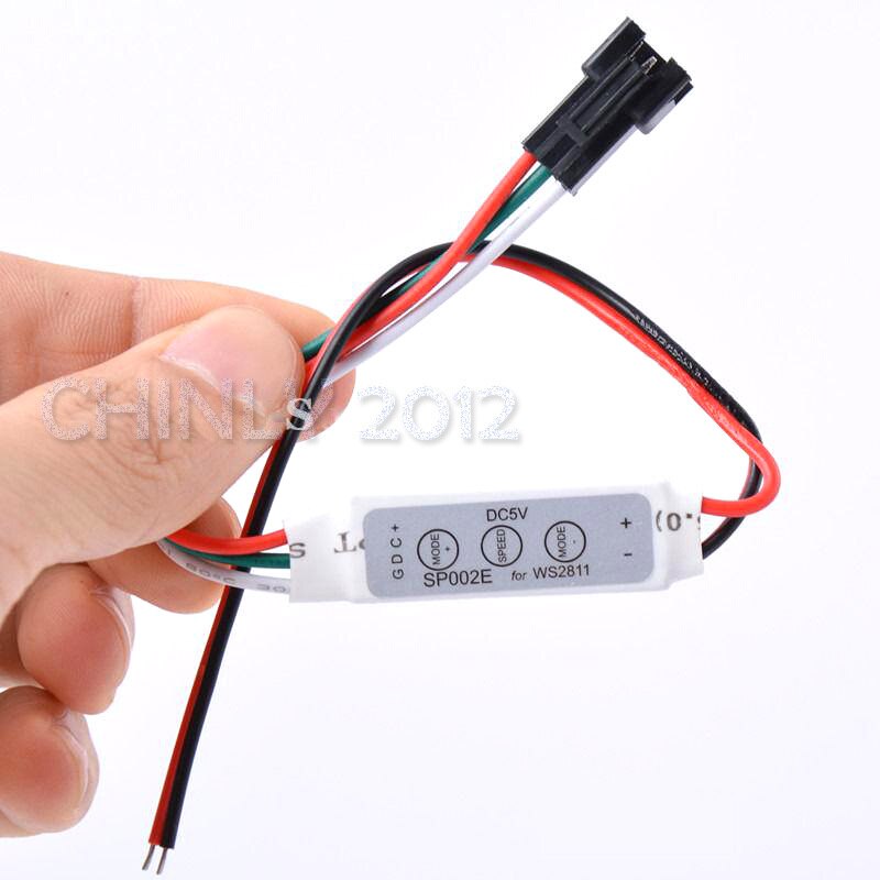 DC5V Mini Controller WS2812 WS2812B 76 Effect Control 2048 Pixels Built-in